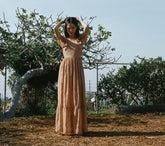 HMD -- FLORA DRESS -- ADOBE