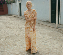 HMD -- AURORA DRESS -- SUNNY ANEMONE FLORAL