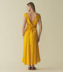 HMD -- TAHLIA DRESS -- GOLDENROD HILLSIDE HEATHER
