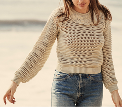 HMD -- TALIA SWEATER -- ANTIQUE IVORY