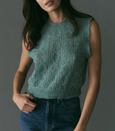 HMD -- ADRIANA VEST -- BLEU MENTHE