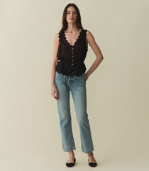 HMD -- ALDORA TOP -- BLACK