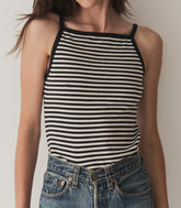 HMD -- ANGIE TANK -- NANTUCKET STRIPE