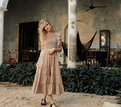 HMD -- ARBOR DRESS -- THE AUSTEN PLAID