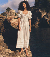HMD -- BARDOT DRESS -- POWDER