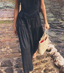 HMD -- BATEAU BAG -- NATURAL RAFFIA