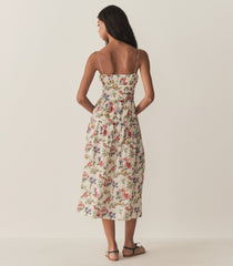 HMD -- BENOIT DRESS -- IVORY WILD ROSE