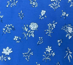 HMD -- DEIA DRESS -- BLUE BOUTON DE ROSE