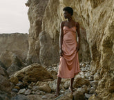 HMD -- CALSI DRESS -- PAPAYA