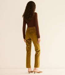 CAMERON CASHMERE CARDIGAN -- DARK UMBER