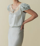 HMD -- CAMRI TOP -- DUSTY BLUE