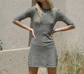 HMD -- CARMEN DRESS -- LA MADDALENA GINGHAM