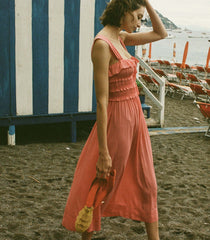 HMD -- CAROLYNN DRESS -- CORAL ROSE