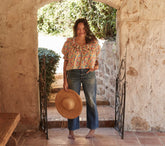 HMD -- CONSTANCE TOP -- POPPY & DAISY FLORAL
