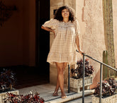 HMD -- CADIZ DRESS -- THE AUSTEN PLAID