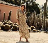 HMD -- CATSKILL DRESS -- GREEN VALLEY FLORAL