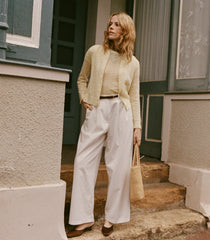 HMD -- DANAE POINTELLE CARDIGAN -- VANILLA