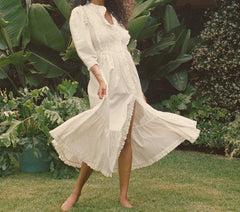 HMD -- DARBY DRESS -- POWDER