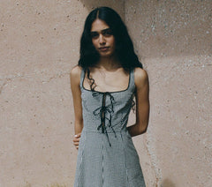 HMD -- DELANEY DRESS -- LA MADDALENA GINGHAM