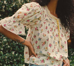HMD -- TULEA TOP -- FLEURS DE JONQUILLE
