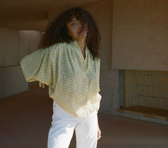 HMD -- O'KEEFFE TOP -- MOONFLOWER FLORAL
