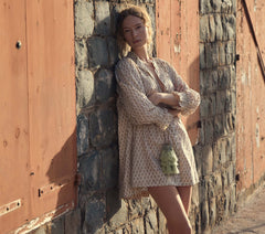 HMD -- DULCIE DRESS -- SPRING ELDERBERRY FLORAL