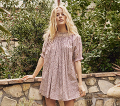 HMD -- ODESSA DRESS -- SIENNA CHAMPIGNON FLORAL