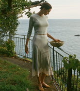 HMD -- ELOWEN SKIRT -- DUSTY BLUE