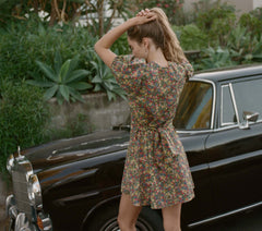 HMD -- EMILIA DRESS -- GREEN VALLEY FLORAL