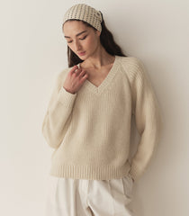 HMD -- EMMONS SWEATER -- CREAM