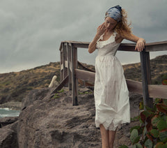 HMD -- FARAH DRESS -- SALT