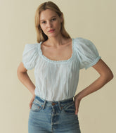 HMD -- FREDERICA TOP -- ALICE BLUE