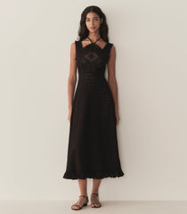 HMD -- FRIEDA DRESS -- BLACK