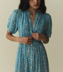HMD -- HALEIGH DRESS -- BLEU DAISY FIELDS