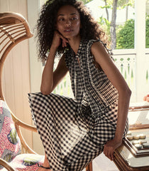 HMD -- HARIETTA TOP -- MARILYN GINGHAM
