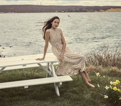 HMD -- HOLLIS DRESS -- SUNSHINE MEADOW FLORAL