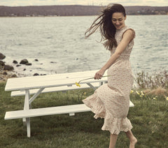 HMD -- HOLLIS DRESS -- SUNSHINE MEADOW FLORAL