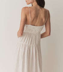 HMD -- IRINA LINEN DRESS -- SALT