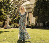 HMD -- LAVANDE DRESS -- BLUEBELL SUMMER FLORAL