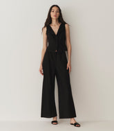 HMD -- LAVON LINEN PANT -- BLACK