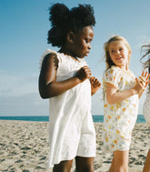 LITTLE NESSIE DRESS -- SALT