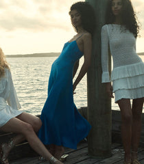 HMD -- LORRAINE DRESS -- BLUE TOURMALINE