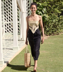 HMD -- LOURDES SKIRT -- BLACK