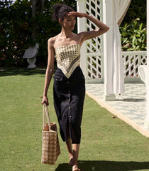 HMD -- LOURDES SKIRT -- BLACK