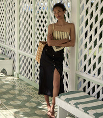 HMD -- LOURDES SKIRT -- BLACK