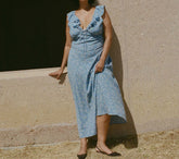 HMD -- LULANI DRESS -- LAPIS BLUEBELL BALLAD
