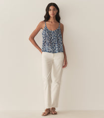 HMD -- NALINA TOP -- BLEU SOLEIL FLEURIT