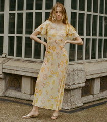 HMD -- NEVARA DRESS -- CITRON ANEMONE BLOOM