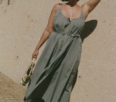 HMD -- NEVITA DRESS -- LA MADDALENA GINGHAM