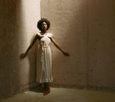 HMD -- NISHA DRESS -- ALABASTER COUNTRYSIDE CALICO